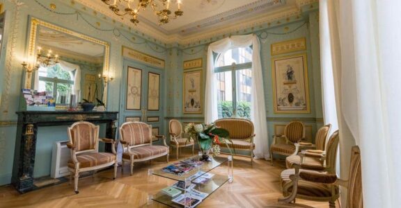 Villa Moskova style belle époque, étude notariale